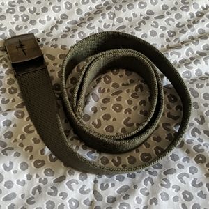 Military Canvas Belt with Pin Buckle